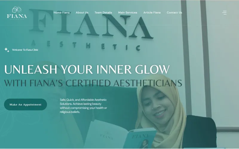 Corporate Website - Fiana Clinic